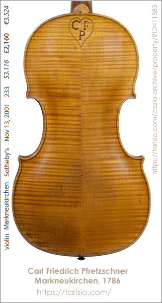 violon baroque 1786 photo tarisio.com